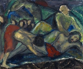 Josef Eberz, Grablegung