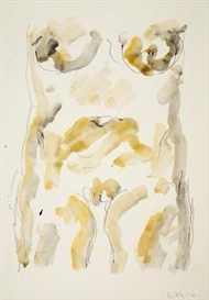 Wilhelm Loth, Untitled (torso of female nude)