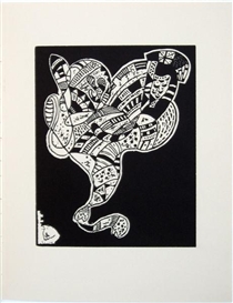 Wassily Kandinsky, 2 works: Orientalisches; Blatt für 10 Origin