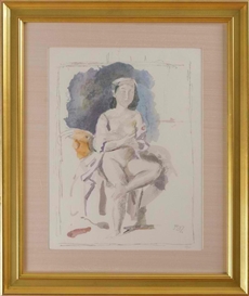 Balthus, Seated Girl