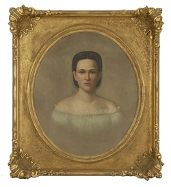 George Caleb Bingham, Portrait of Julia George