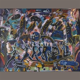 Carlos Almaraz, Clock Struck Three