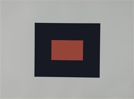 Peter Joseph, Orange Red with Dark Blue