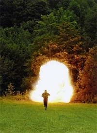 Roman Signer, Six works: Zelt-Serie