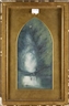 Sarah Louise Kilpack, 2 works: Figure in a woodland glade; Figure with goats at a pond