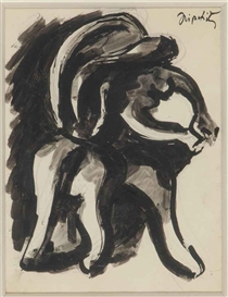 Jacques Lipchitz, Untitled (recto and verso)
