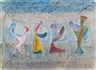 Peter Sengl, 2 Works: Harlekin mit Mutze & Infantin