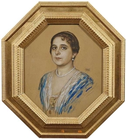 Franz von Stuck, Portrait of a lady