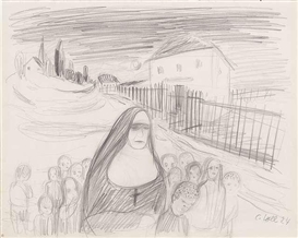 Christoph Voll, In the convent school