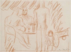 Walter Wörn, Auf der Terrasse