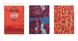 Gabor Peterdi, Suite of Six Works Created in Conjunction with the Publication of GABOR PETERDI
