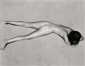 Edward Weston, Charis on Dunes/Nude