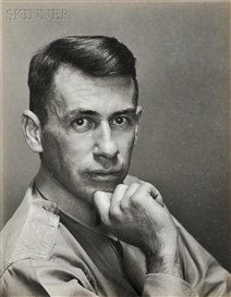 Edward Weston, Two Portraits of Lt. Roswell Drake Ison