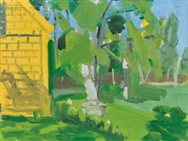 Alex Katz, The Yellow House