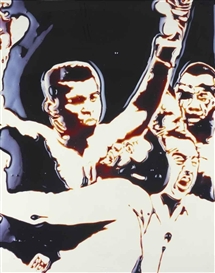 Vik Muniz, Muhammad Ali (Cassius) (From Pictures of Chocolate)