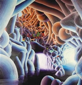 Christian Hidaka, Desert Hole II (Blue Flight)