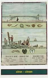 Marcel Broodthaers, Citron-Citroen, réclame pour la Mer du Nord