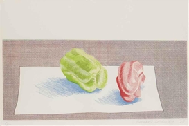 David Hockney, Two Peppers