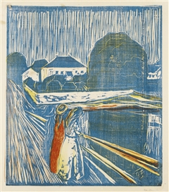 Edvard Munch, The Girls on the Bridge