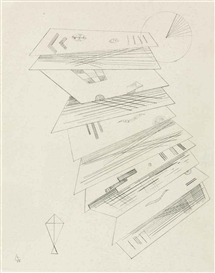 Wassily Kandinsky, Zweite Radierung für die Editions Cahiers d'Art (R. 196)