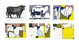 Roy Lichtenstein, Bull Profile Series