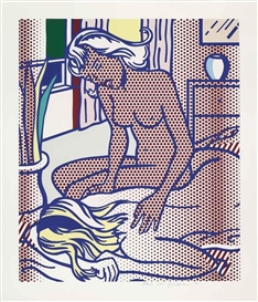 Roy Lichtenstein, Two Nudes, State I