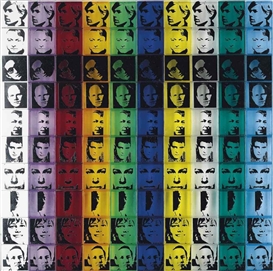 Andy Warhol, Portraits of the Artists, from: Ten from Leo Castelli (Feldman & Schelmann II.17)