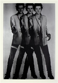 Gavin Turk, Triple Pop (silver)