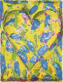 Jim Dine, The Blue Heart