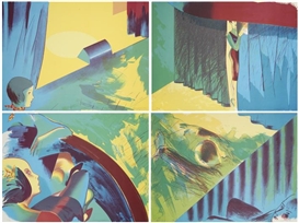 Allen Jones, Stage Set (Lloyd 87a-d)