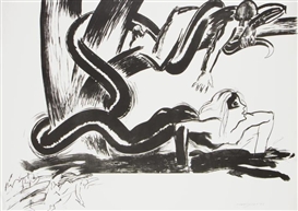 Allen Jones, 2 Works : The Promontory II : The Tree II (Lloyd 104, 105)