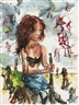 Brad Kahlhamer, Prairie Girls; Maureen