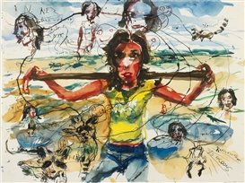 Brad Kahlhamer, Prairie Girls; Nikki