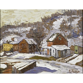 John Kane, Lambertville Winter Scene