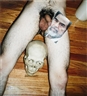 Dash Snow, Untitled (Saddam dick)