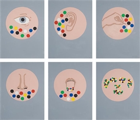 Matt Mullican, Untitled (The Senses)