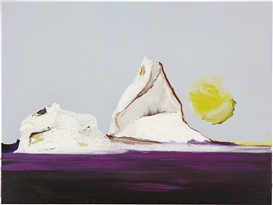 Whitney Bedford, Untitled Iceberg (Purple Floats)