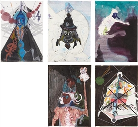Gert & Uwe Tobias, Five Works: Untitled