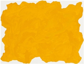 Sol LeWitt, Untitled (Yellow Blob)