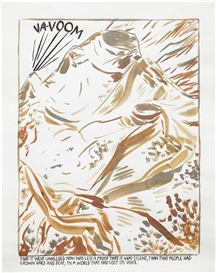 Raymond Pettibon, Untitled (Va-voom that it went...)