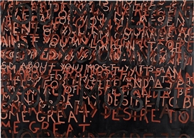Sean Landers, This painting is...