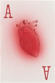 Ed Ruscha, Ace of Hearts