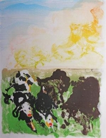 Malcolm Morley, Devonshire Cows