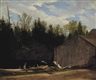 James McDougal Hart, Along the River: Study from Nature