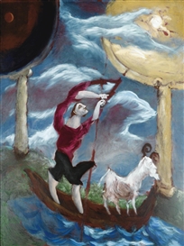 Gérard Garouste, LE PÊCHEUR ET LA CHÈVRE