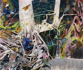 Hernan Bas, The Ash Tree (At Once a Voice Arose Among the Bleak Twigs Overhead)