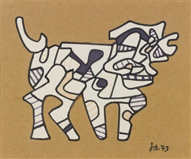 Jean Dubuffet, Le Chien