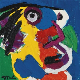 Karel Appel, Portrait #3