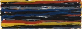 Sol LeWitt, Horizontal Wavy Lines