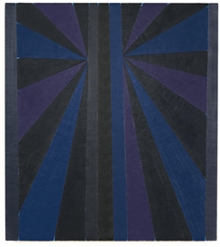 Mark Grotjahn, Untitled (Blue Butterfly)